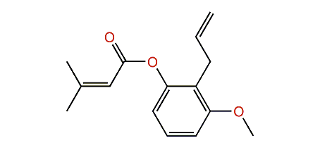 2-Allyl-3-methoxyphenyl 3-methyl-2-butenoate